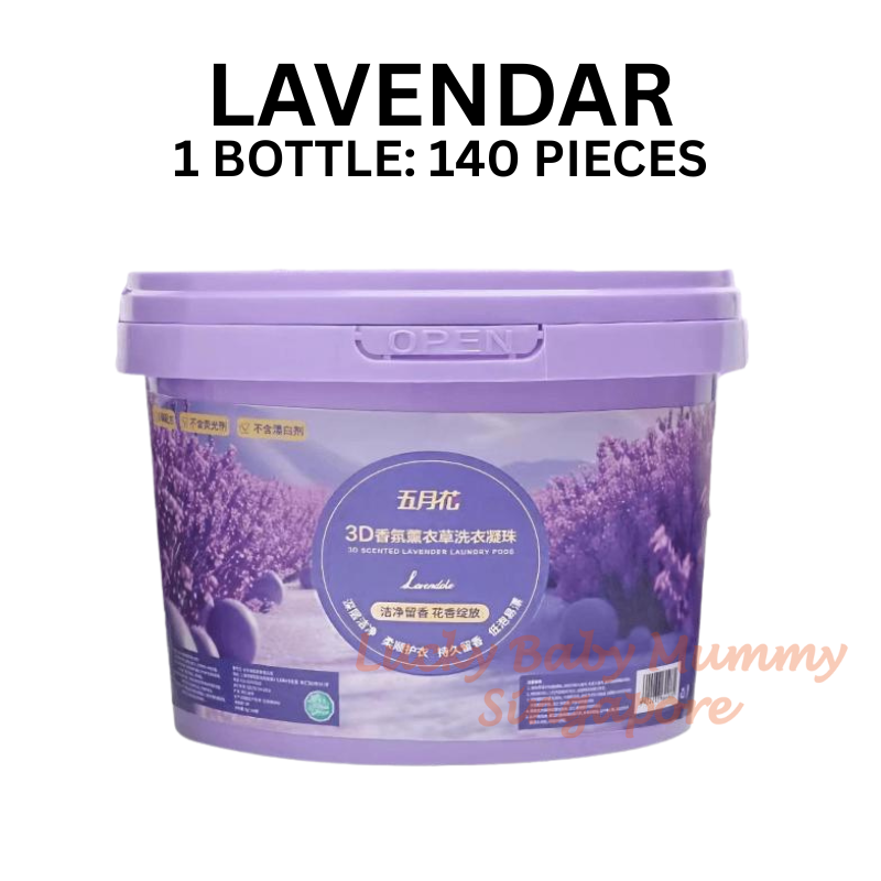 【140pcs】Mayflower 5-in-1 Laundry Pods