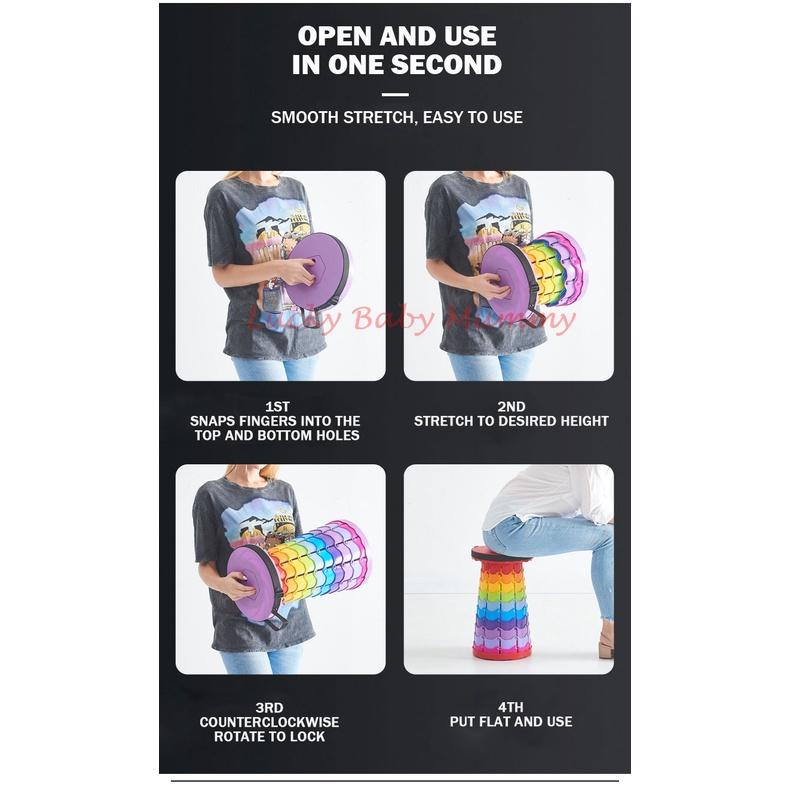 Outdoor Foldable Stool Chair