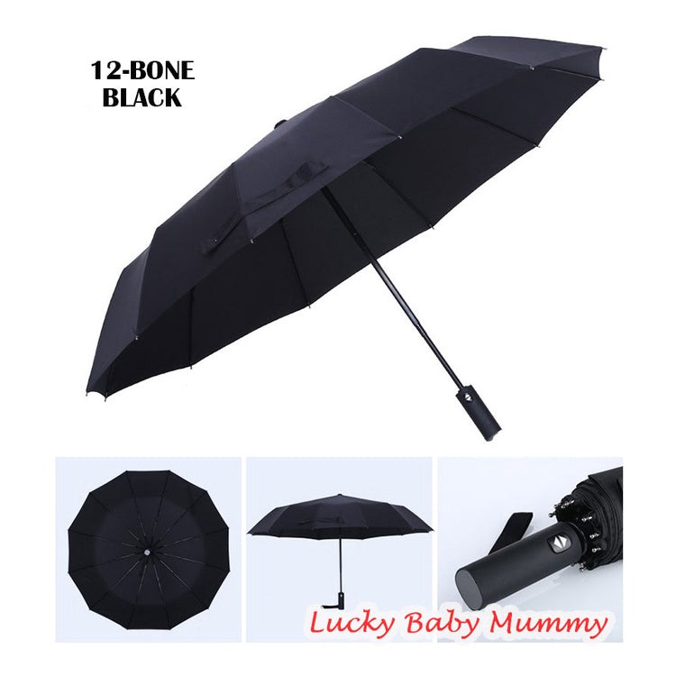 12 Ribs Automatic Opening Umbrella