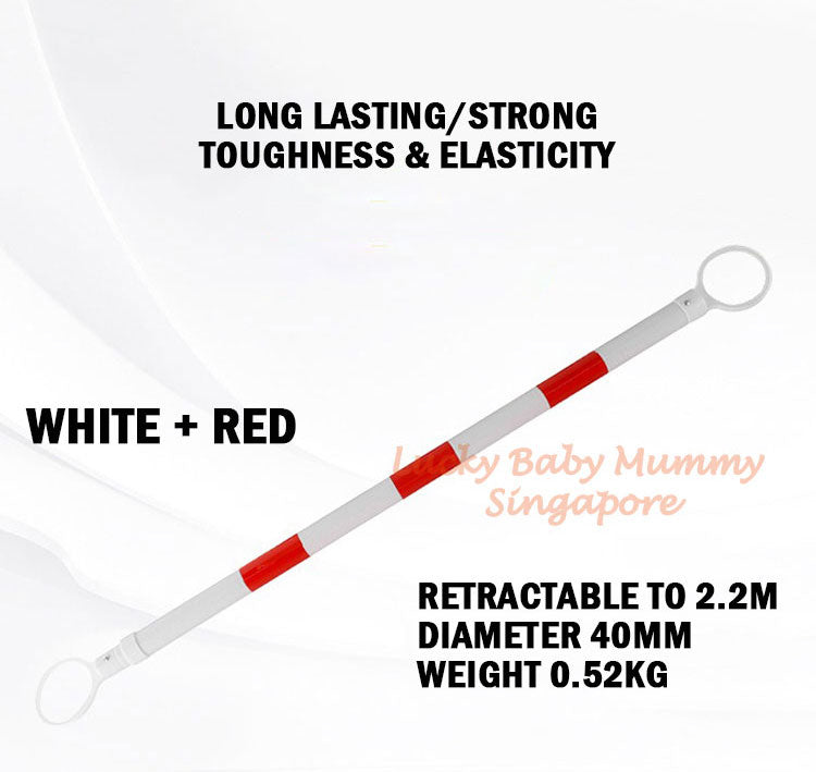 70cm PVC Traffic Cone/ Retractable 2.2 Meter Traffic Cone Bar