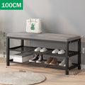 100cm Black Grey
