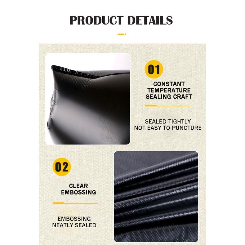 BLACK and Food Waste Large Plastic Dustbin Liners