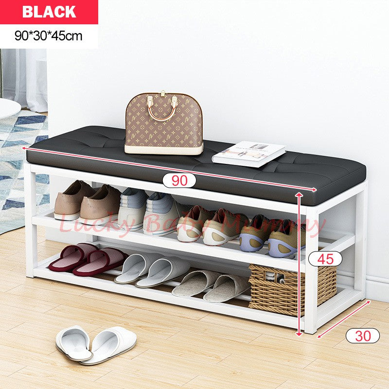 Steel Shoe Rack Bench