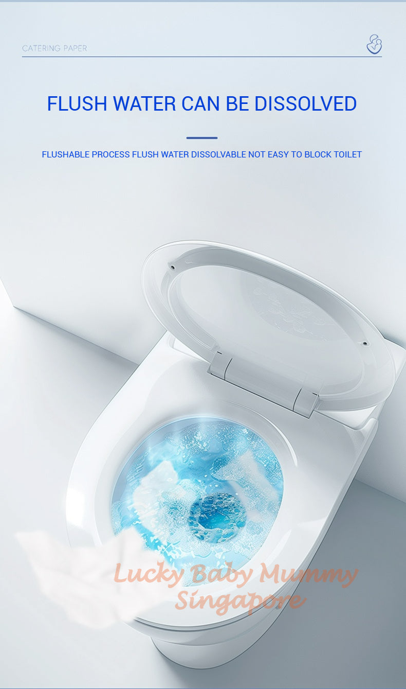 【6 Rolls/Box】Manhua Jumbo Roll Toilet Paper