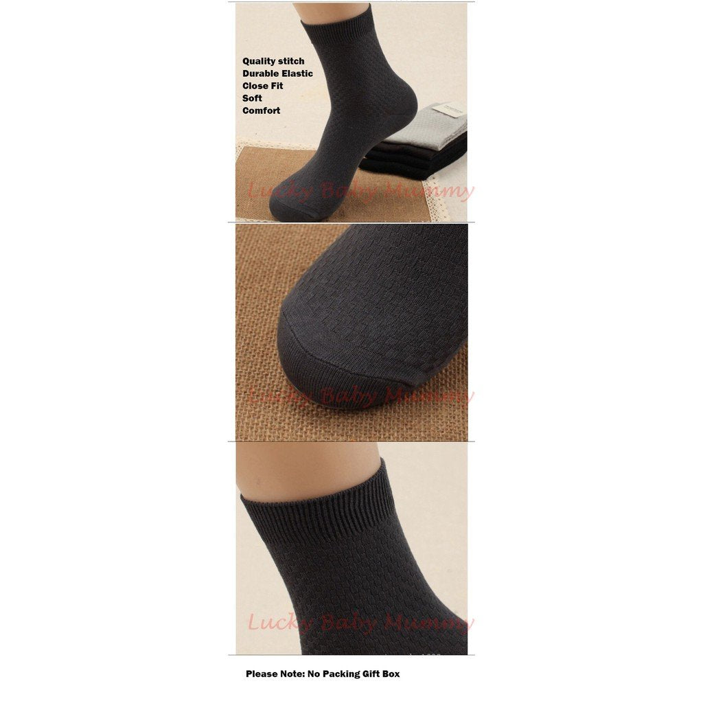 【5pcs Pack】 Men Business Sock