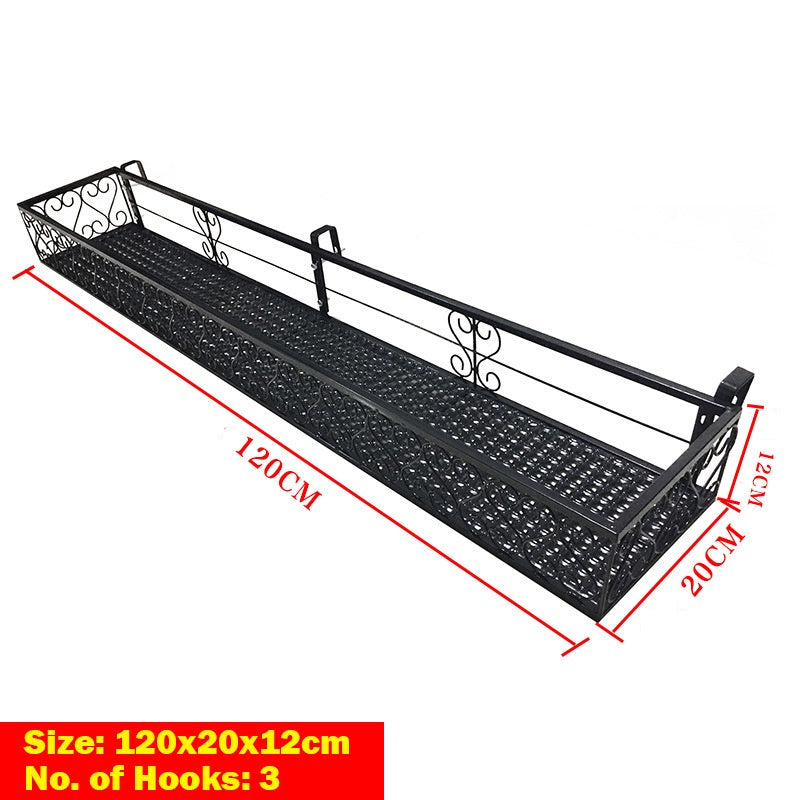 Steel Flower Potted Pot Plant Rack