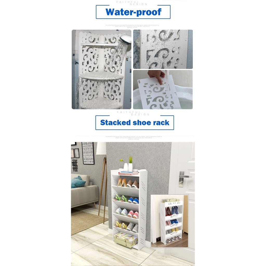 Carved Doorway Shoe rack