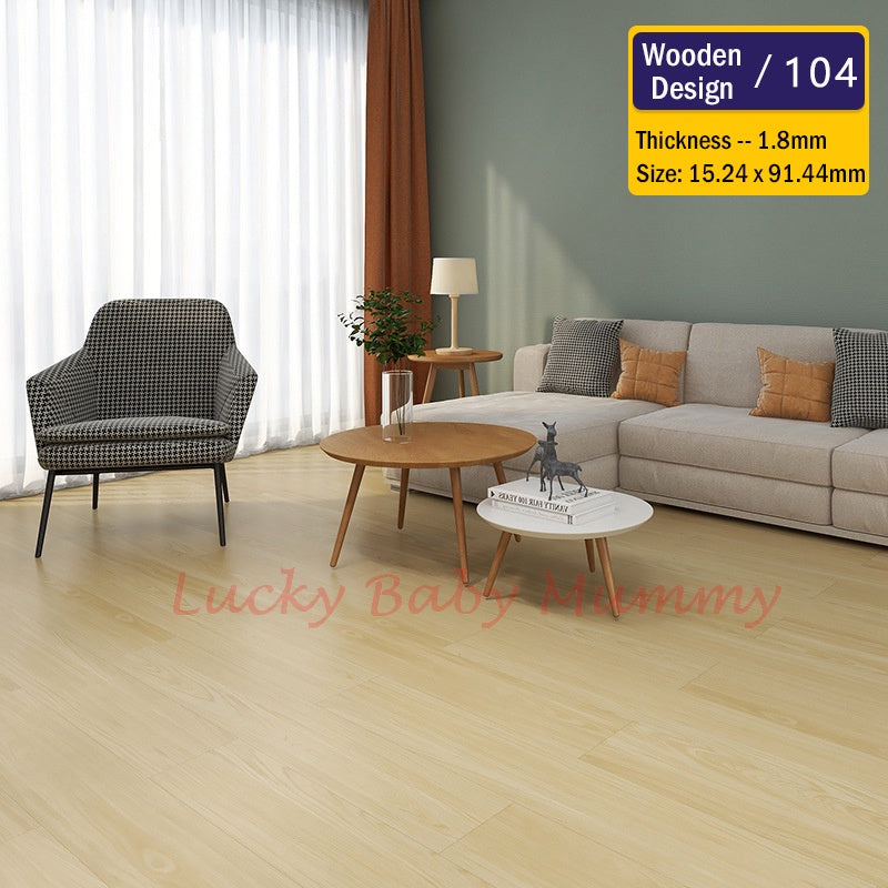Flooring PVC Self-Adhesive Stickers
