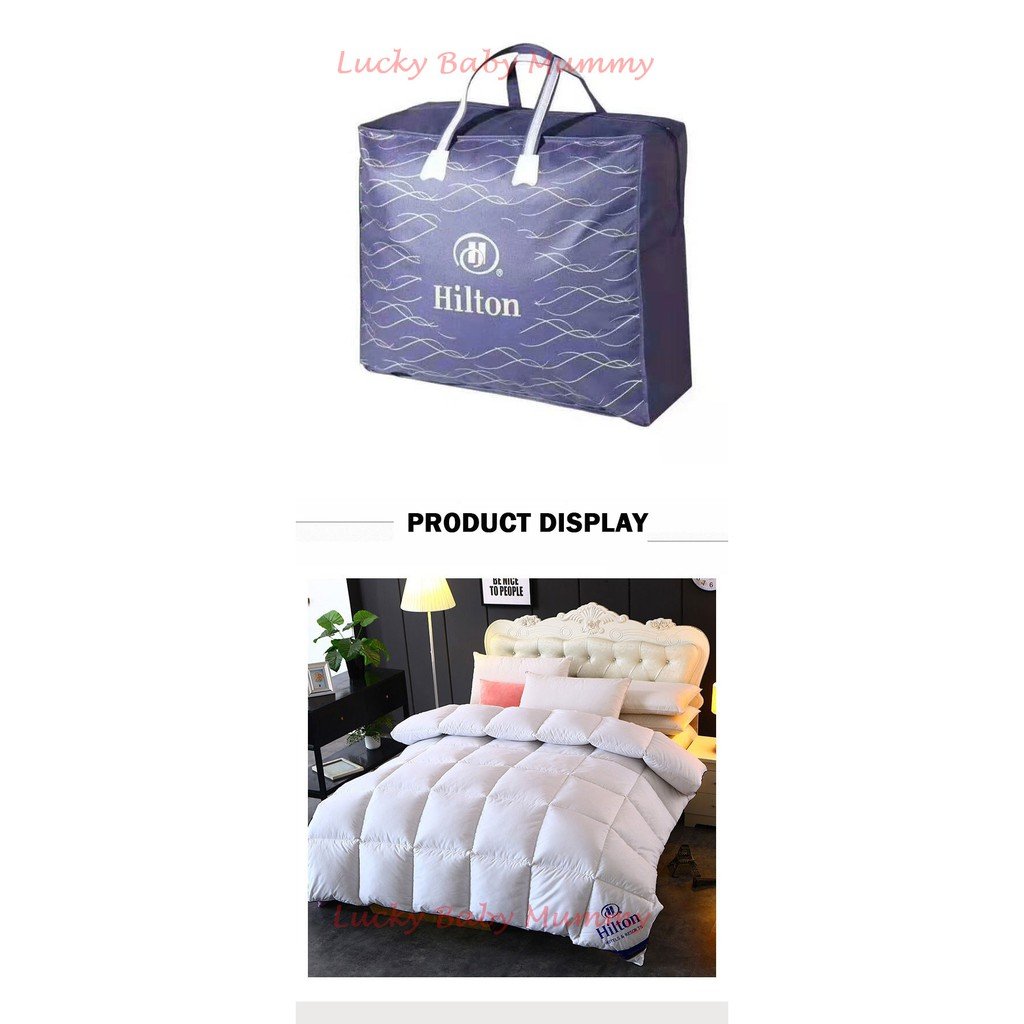 【HILTON Pillow and Quilt】 5 Star Hotel Fabric Mattress