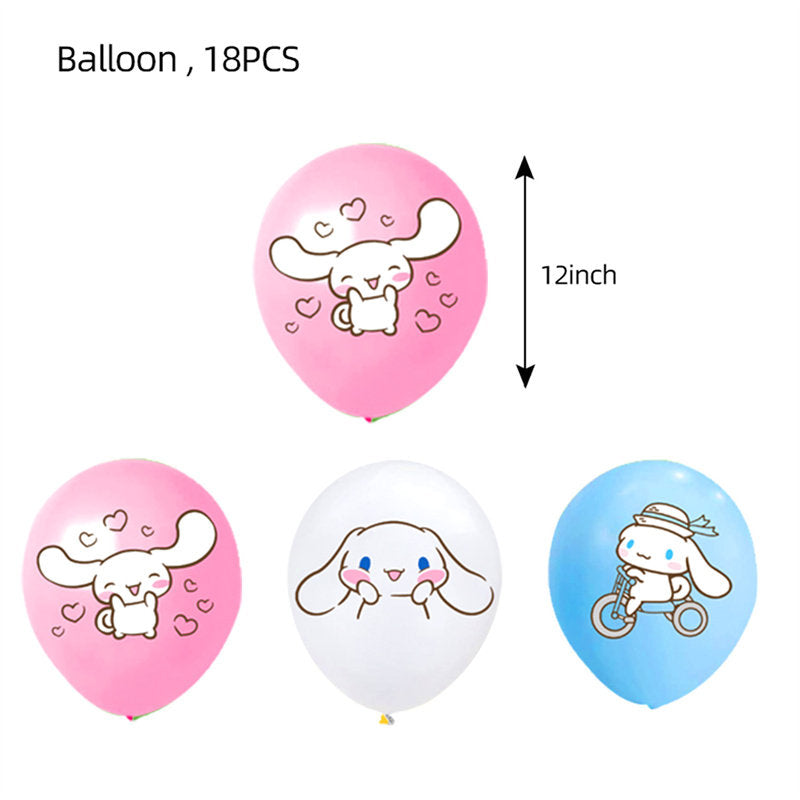 Cinnamoroll Party Supplies SET