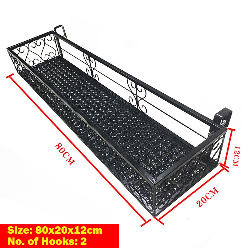 Steel Flower Potted Pot Plant Rack