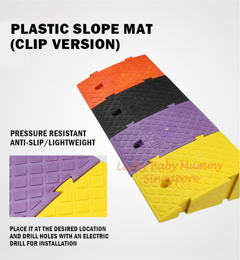 Heavy Duty Curb Ramp Pad for Car Bicycle Motorcycle