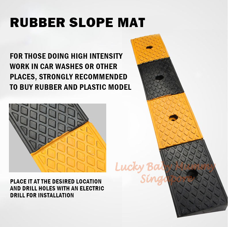 Heavy Duty Curb Ramp Pad for Car Bicycle Motorcycle