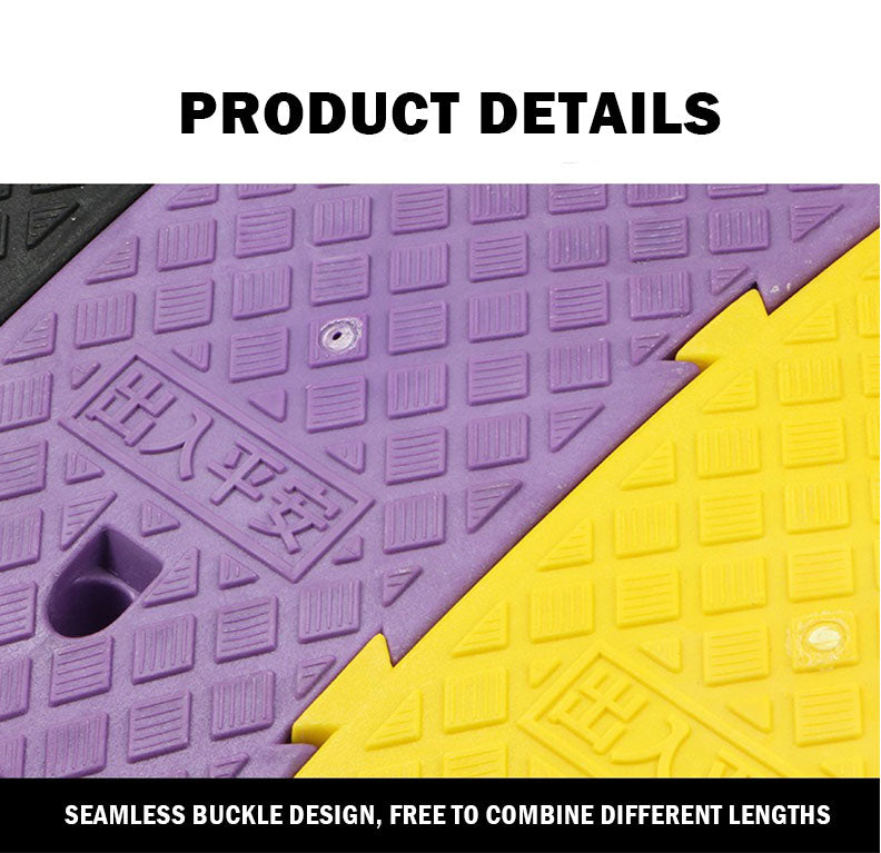 Heavy Duty Curb Ramp Pad for Car Bicycle Motorcycle