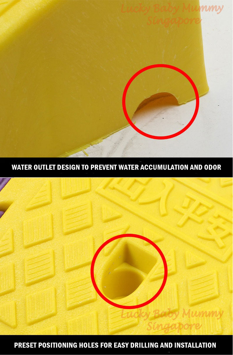 Heavy Duty Curb Ramp Pad for Car Bicycle Motorcycle