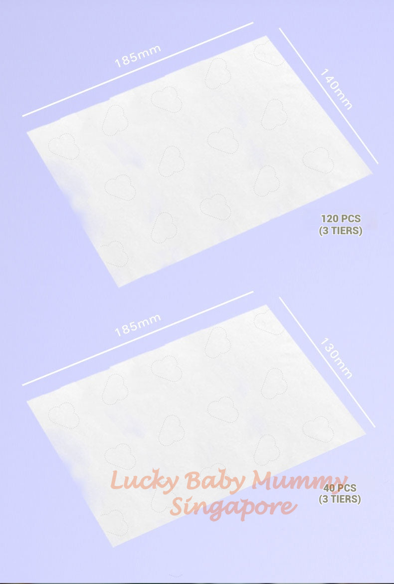 Beaba Wood Pulp 3 Ply Extra-Smooth Household Tissue Paper 120 Sheets