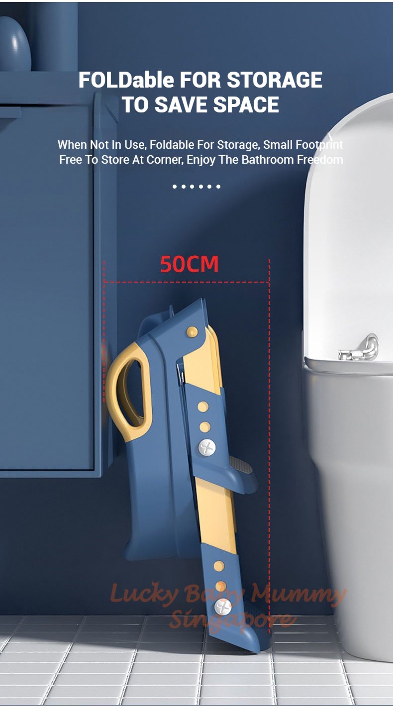 Foldable Toddler Potty Training Seat/Ladder