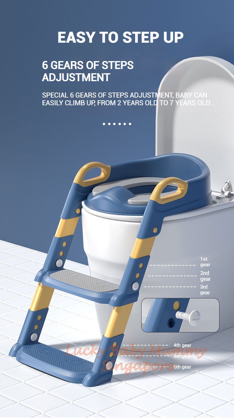 Foldable Toddler Potty Training Seat/Ladder