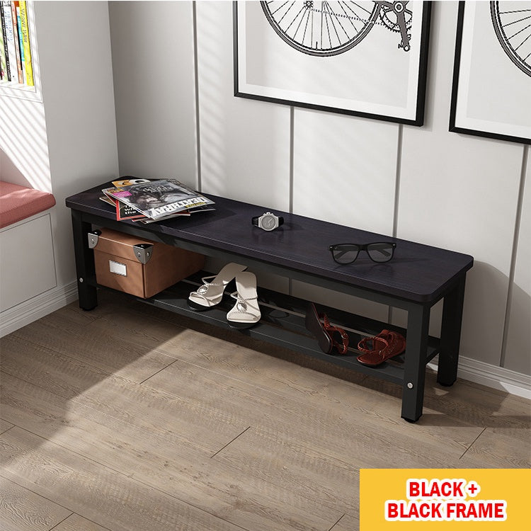 Wooden Shoe Rack Bench