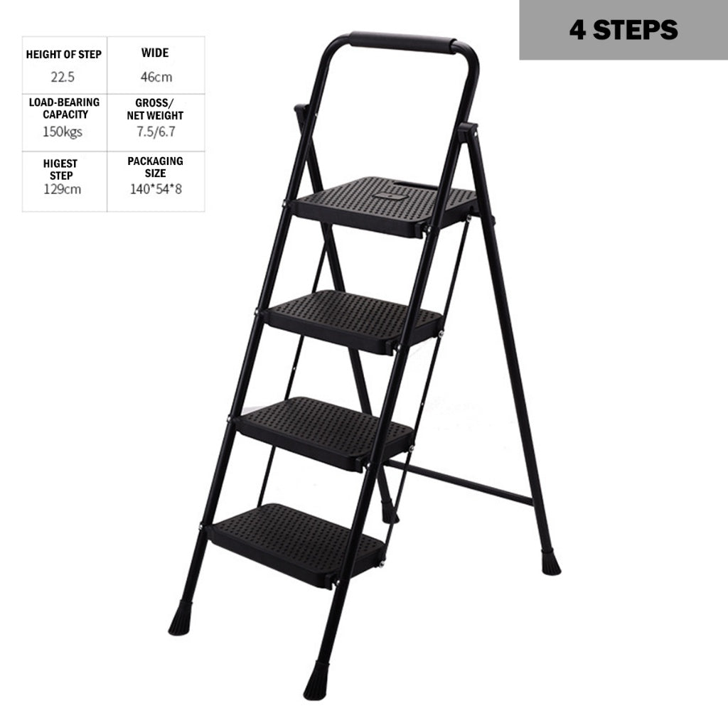 Widening Step Foldable Ladder 3/4/5 Steps