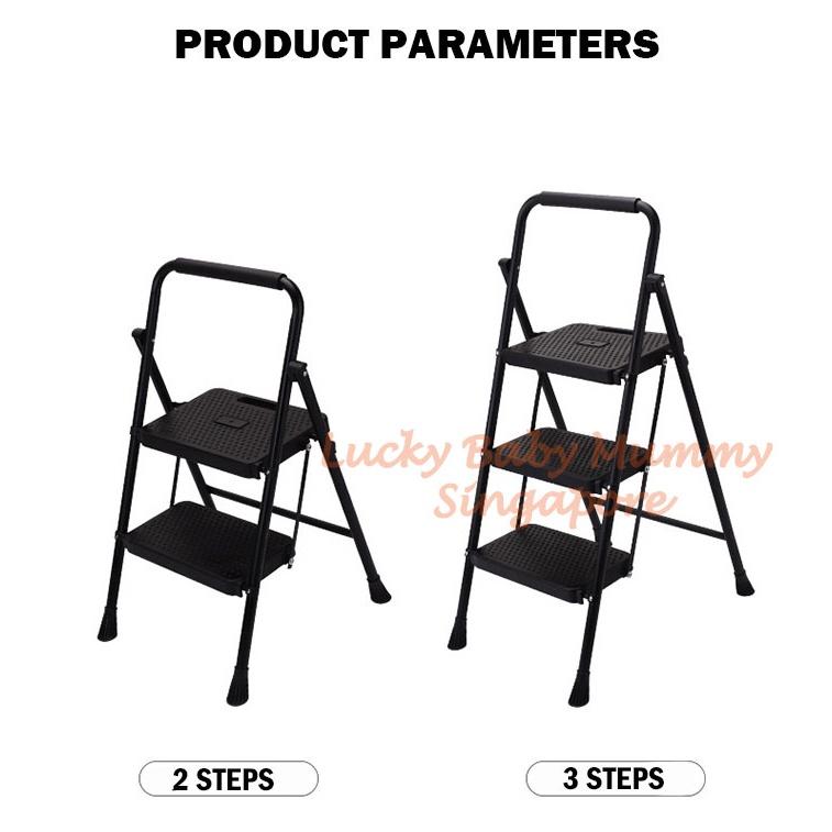 Widening Step Foldable Ladder 3/4/5 Steps