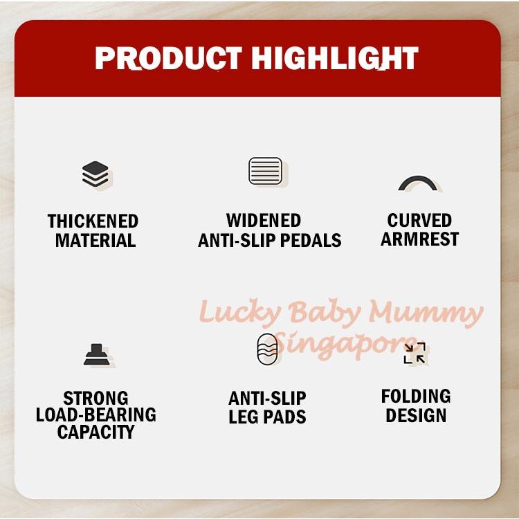 Widening Step Foldable Ladder 3/4/5 Steps