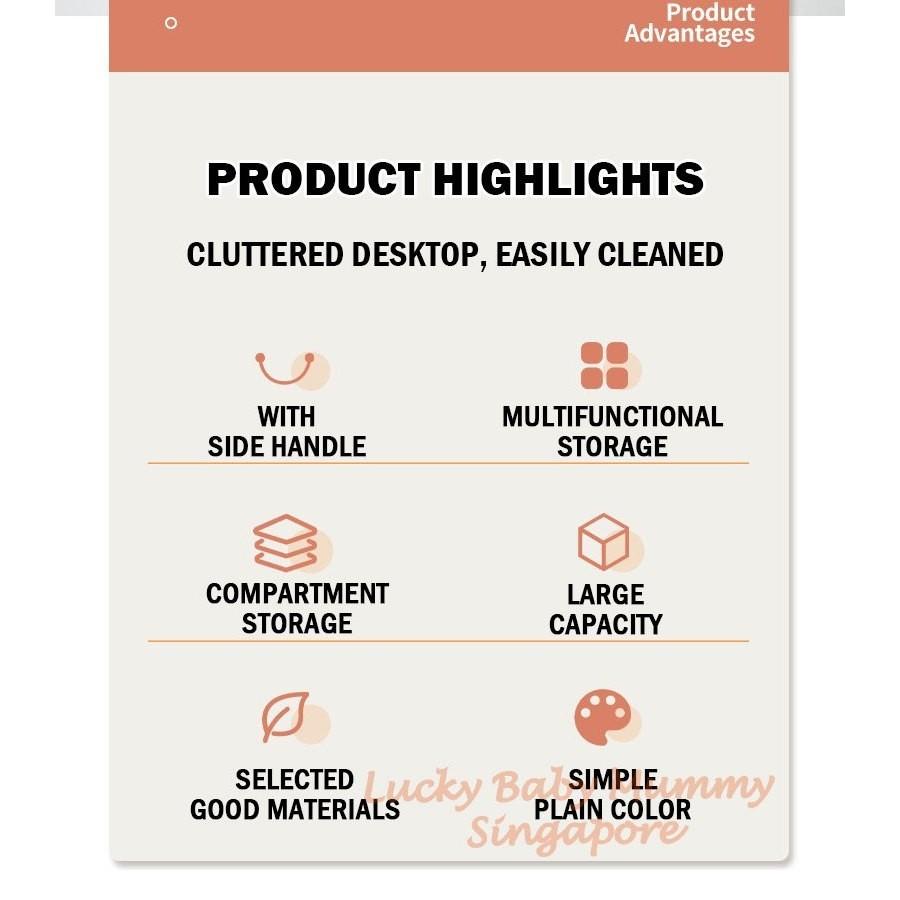 One Piece Desktop Storage Box