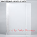 A4 White Cover Only