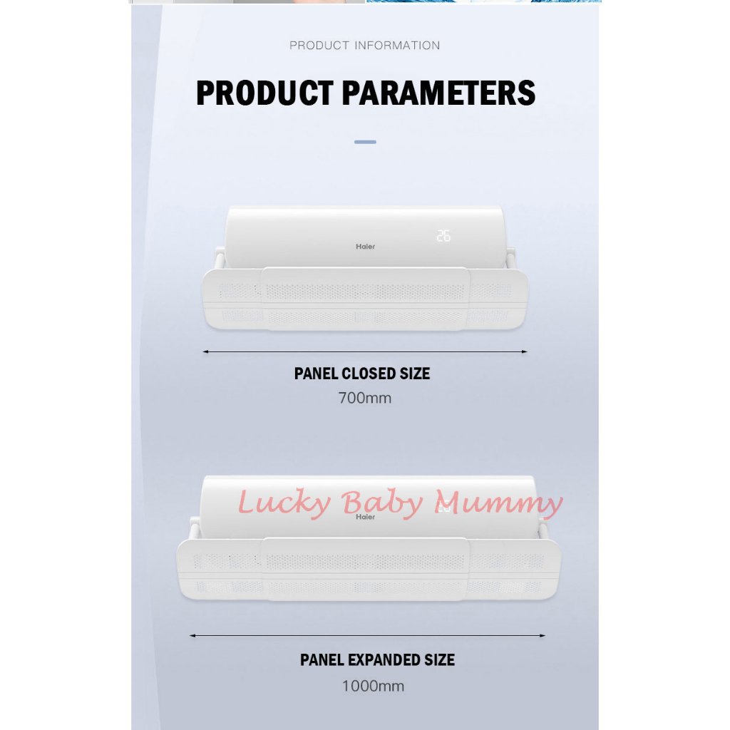 Air Conditioner Wind Deflector