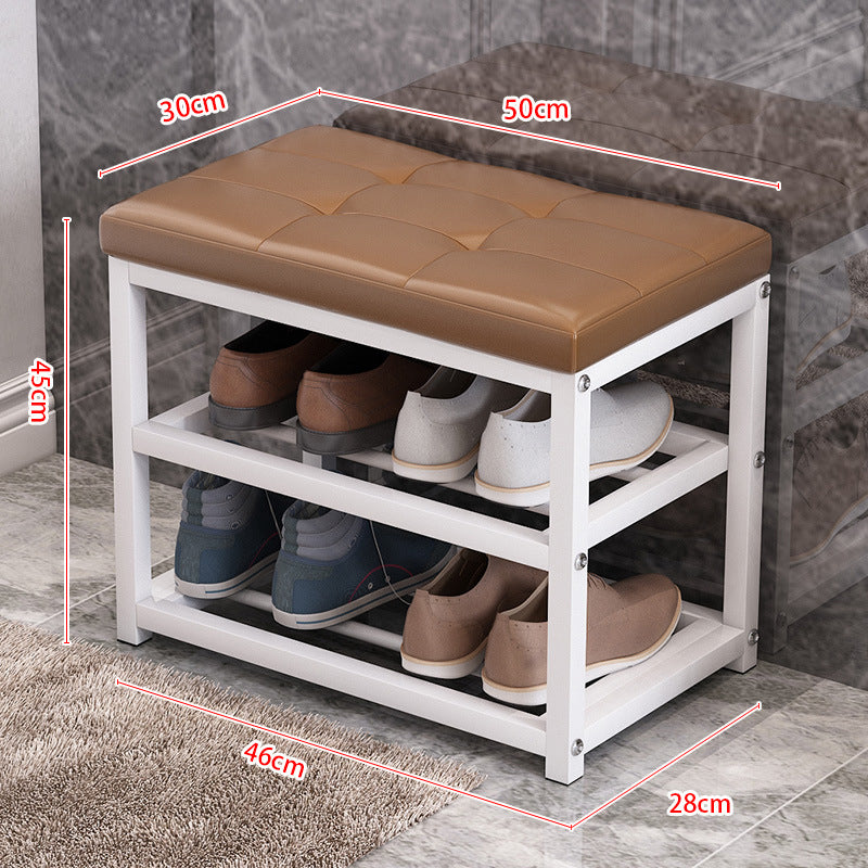 Steel Shoe Rack Bench