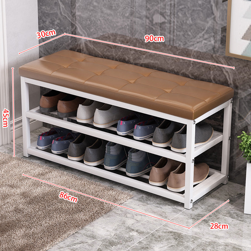 Steel Shoe Rack Bench