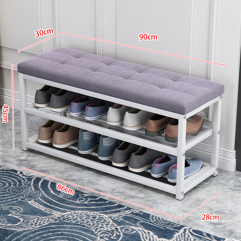 Steel Shoe Rack Bench