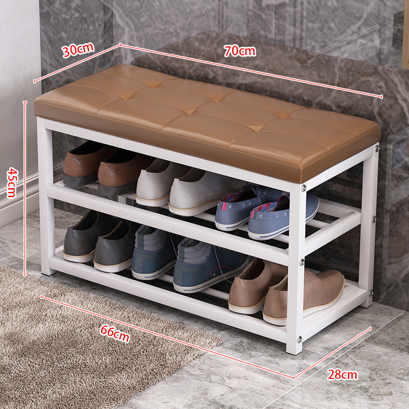 Steel Shoe Rack Bench