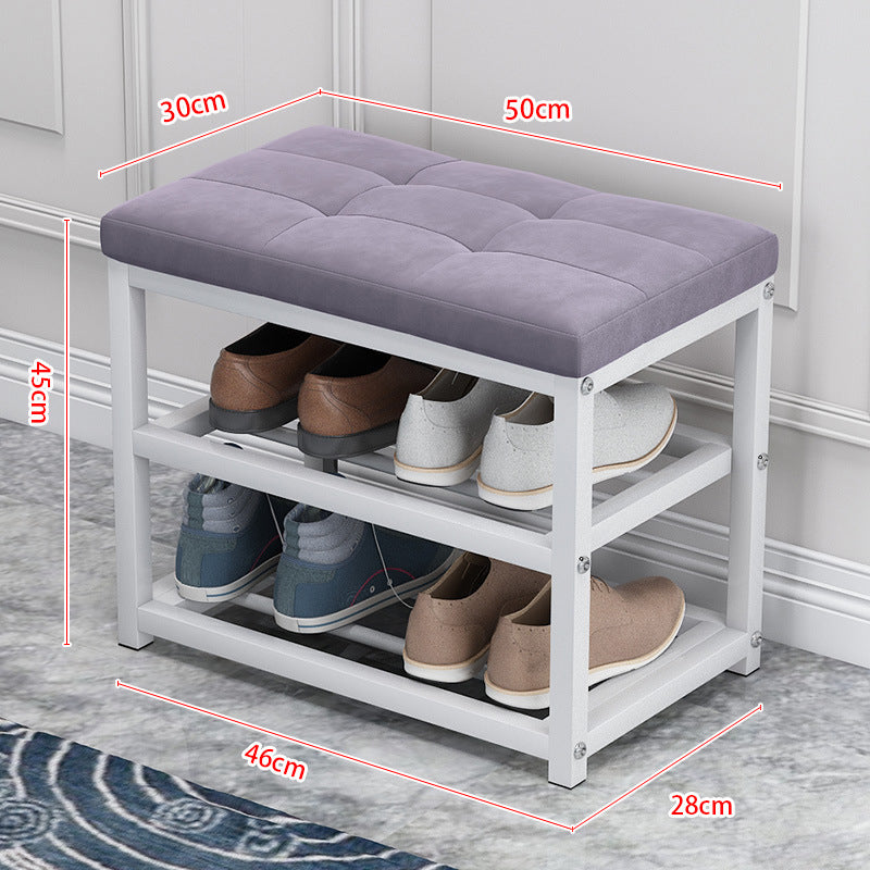 Steel Shoe Rack Bench