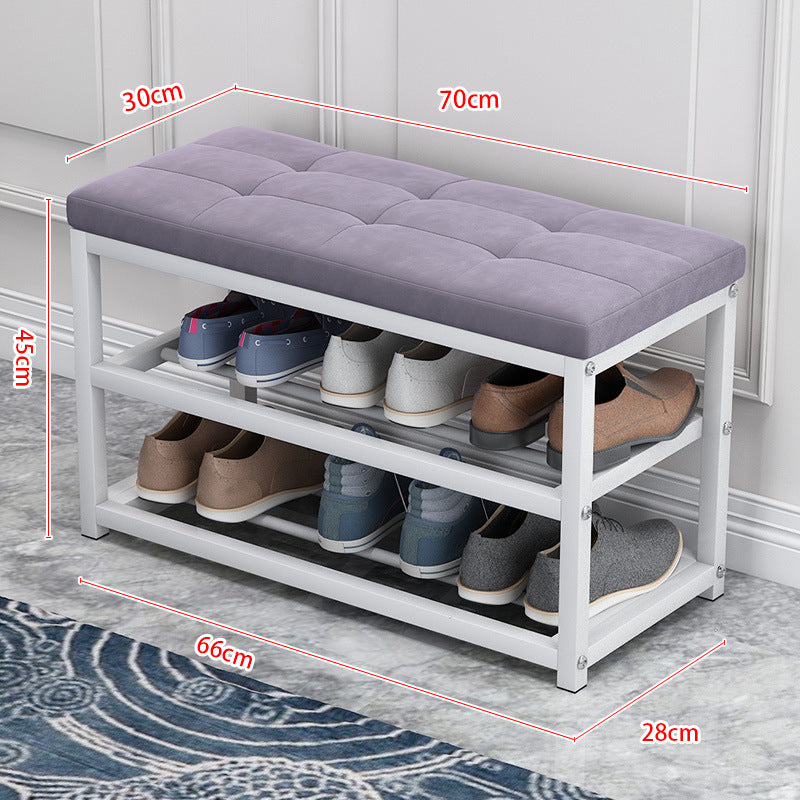Steel Shoe Rack Bench