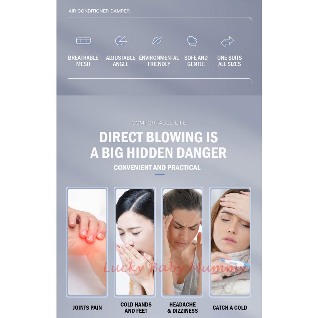 Air Conditioner Wind Deflector