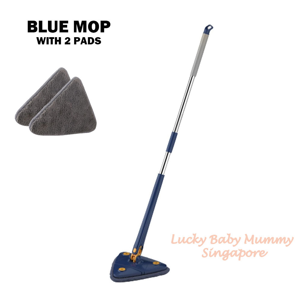 Auto Water Squeezing Triangular Mop