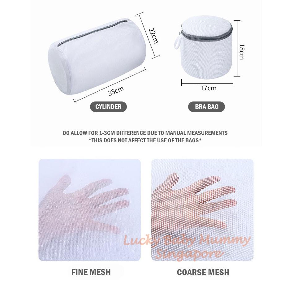 (One Set/6 Sizes) Mesh Laundry Bags