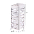 White - 6 Tiers
