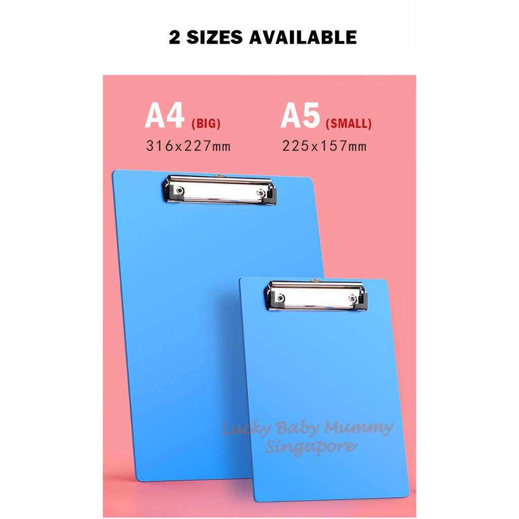 A4 PVC Clipboard File Folder