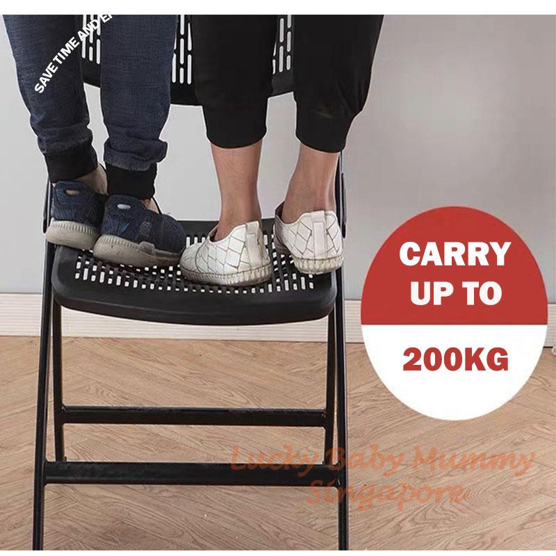 Ergonomic Design Hollow Foldable Chair