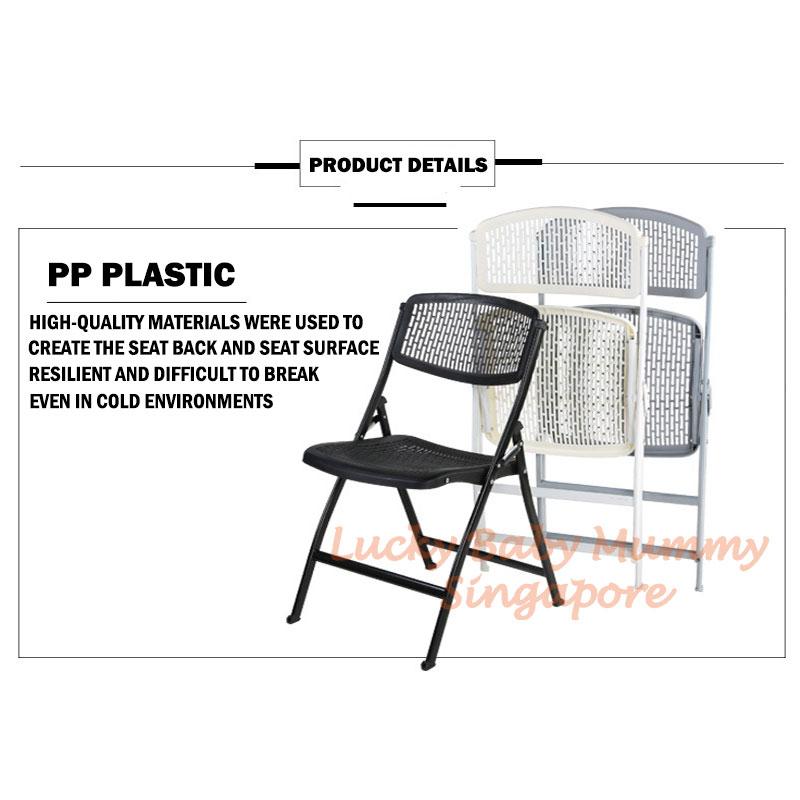 Ergonomic Design Hollow Foldable Chair