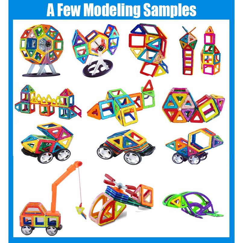 3D Magnetic Building Blocks