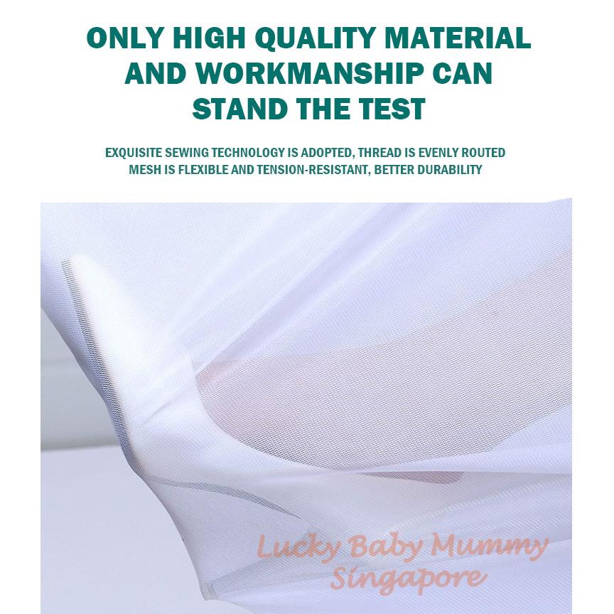 (One Set/6 Sizes) Mesh Laundry Bags