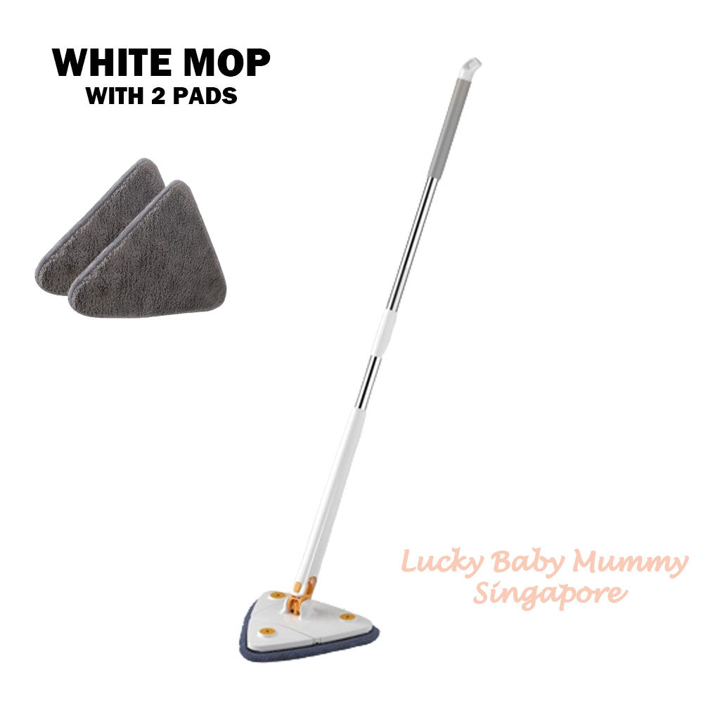 Auto Water Squeezing Triangular Mop