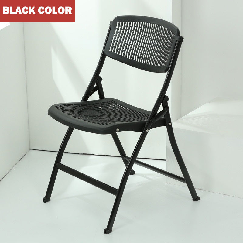Ergonomic Design Hollow Foldable Chair