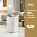 24L White