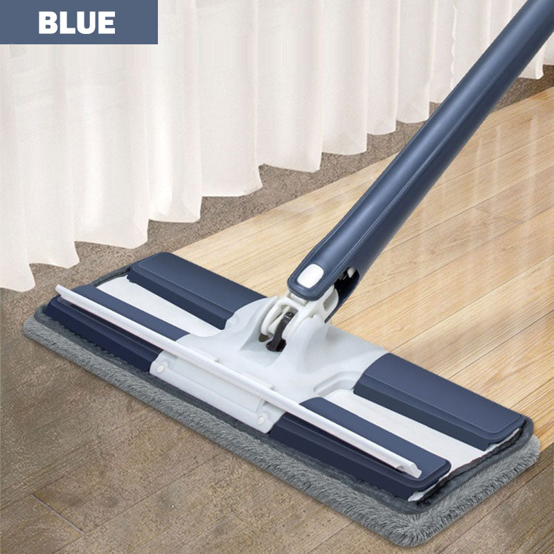 Large Panel Wet Dry Dual-Use Mop with Wiper Strip