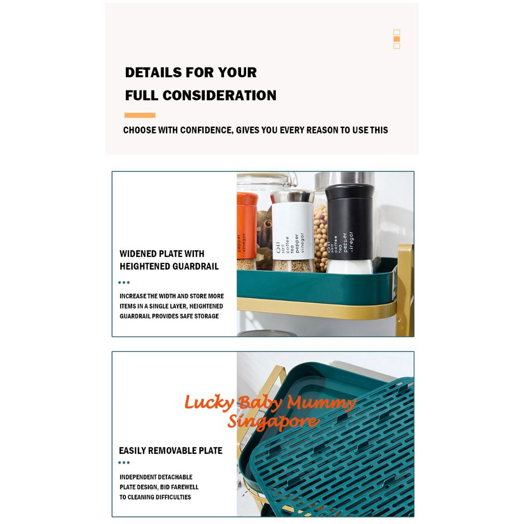 Golden Frame Drainage Rack