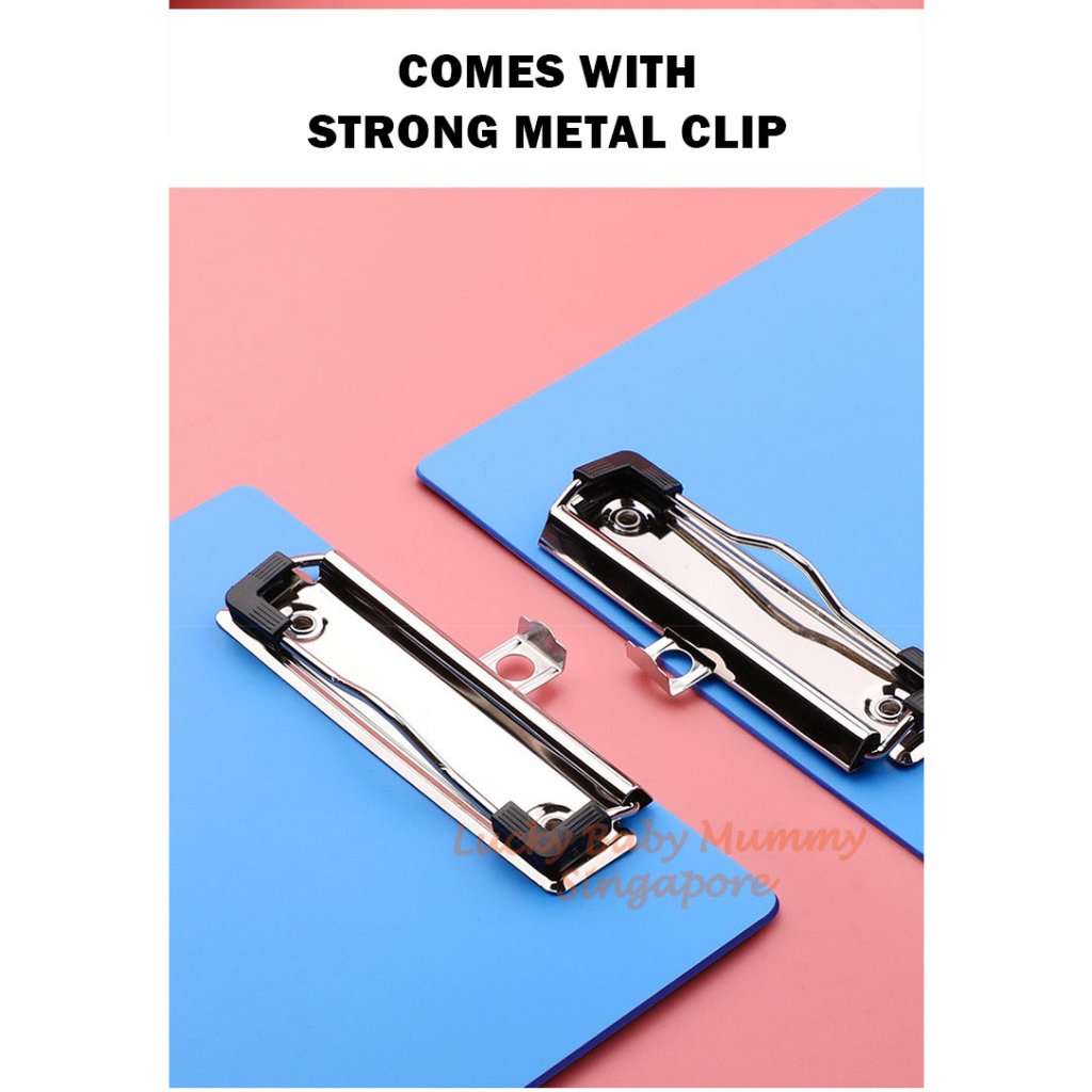 A4 PVC Clipboard File Folder